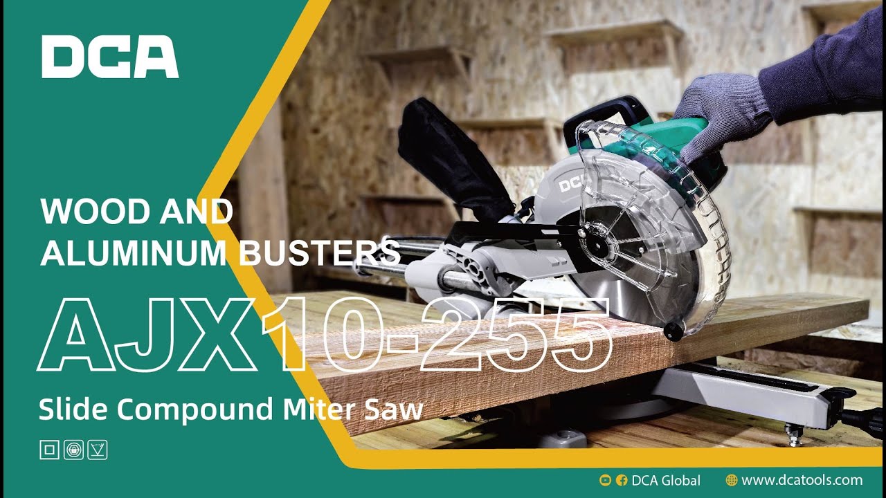 DCA AJX10-255 Slide Compound Mitre Saw
