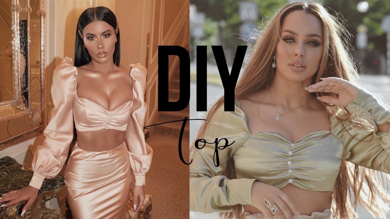 DIY Puff sleeve top EASY | Tijana Arsenijevic