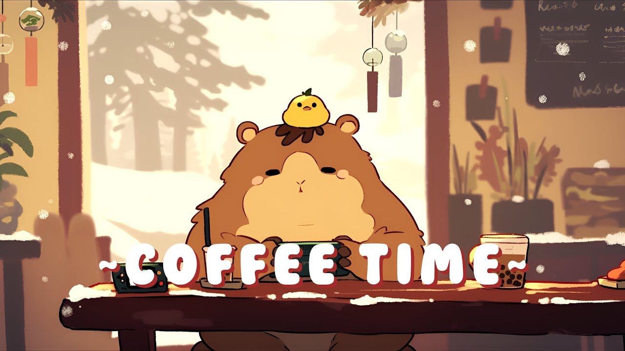 Capybara Beats & Lofi - Chill Study Music Mix ~ Chill Session ~ 🦫 📝