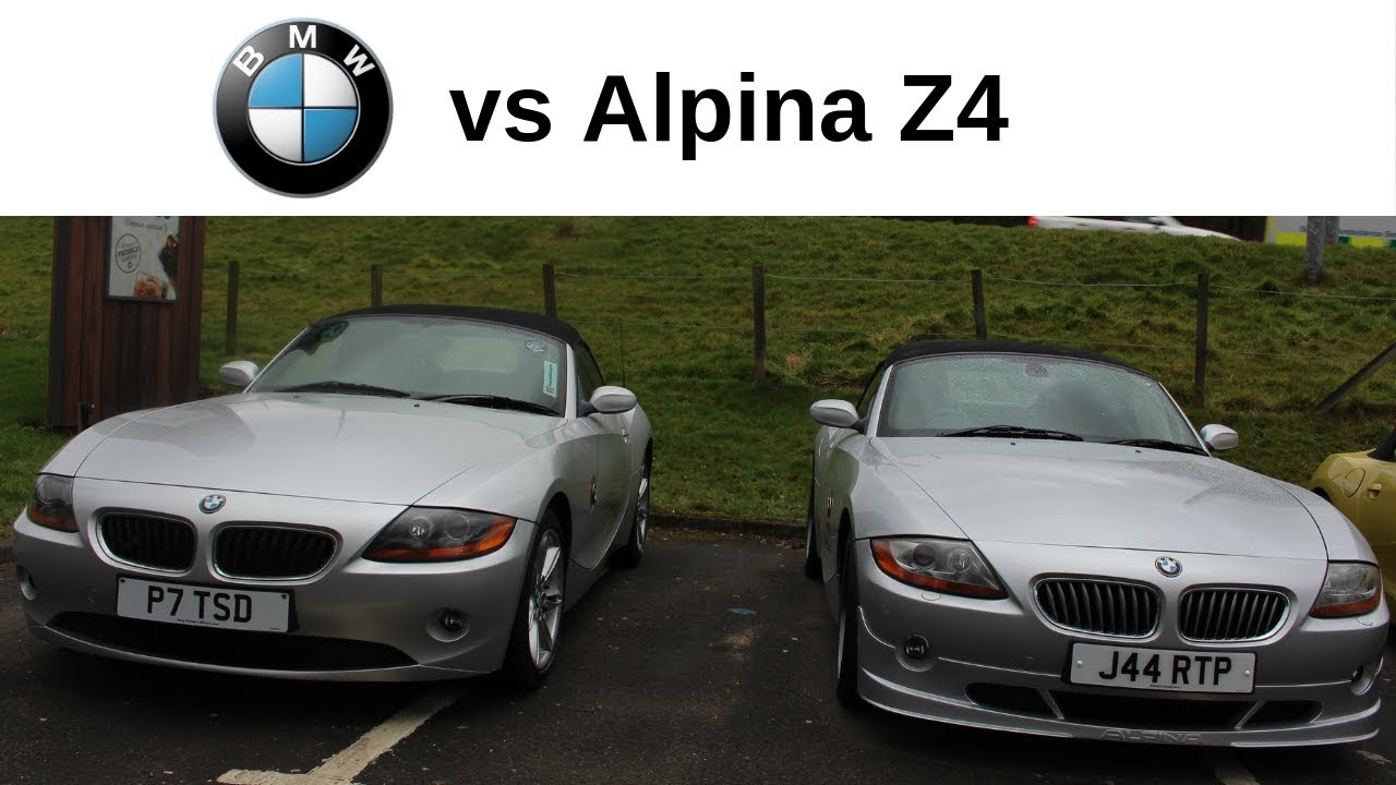 Alpina Roadster S vs my BMW Z4 2.5i (E85) comparison