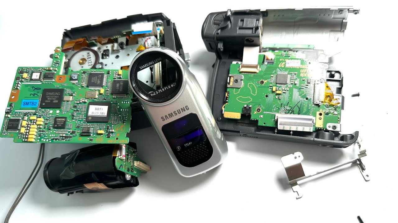 Samsung digital cam disassembly