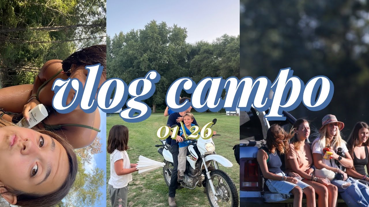 VLOG CAMPO 01\26 | muchas charlas, risas, cartas, morfi y mas…