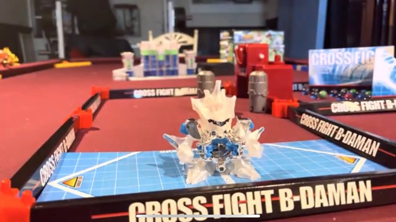 b daman triple fighting field unboxing and review (200 sub special 🎉🎉)