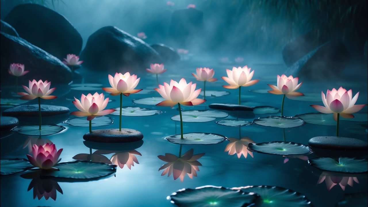 Relaxing Music 🪷 Meditation Sounds for Night Relaxation, Anxiety Relief and Deep Sleep