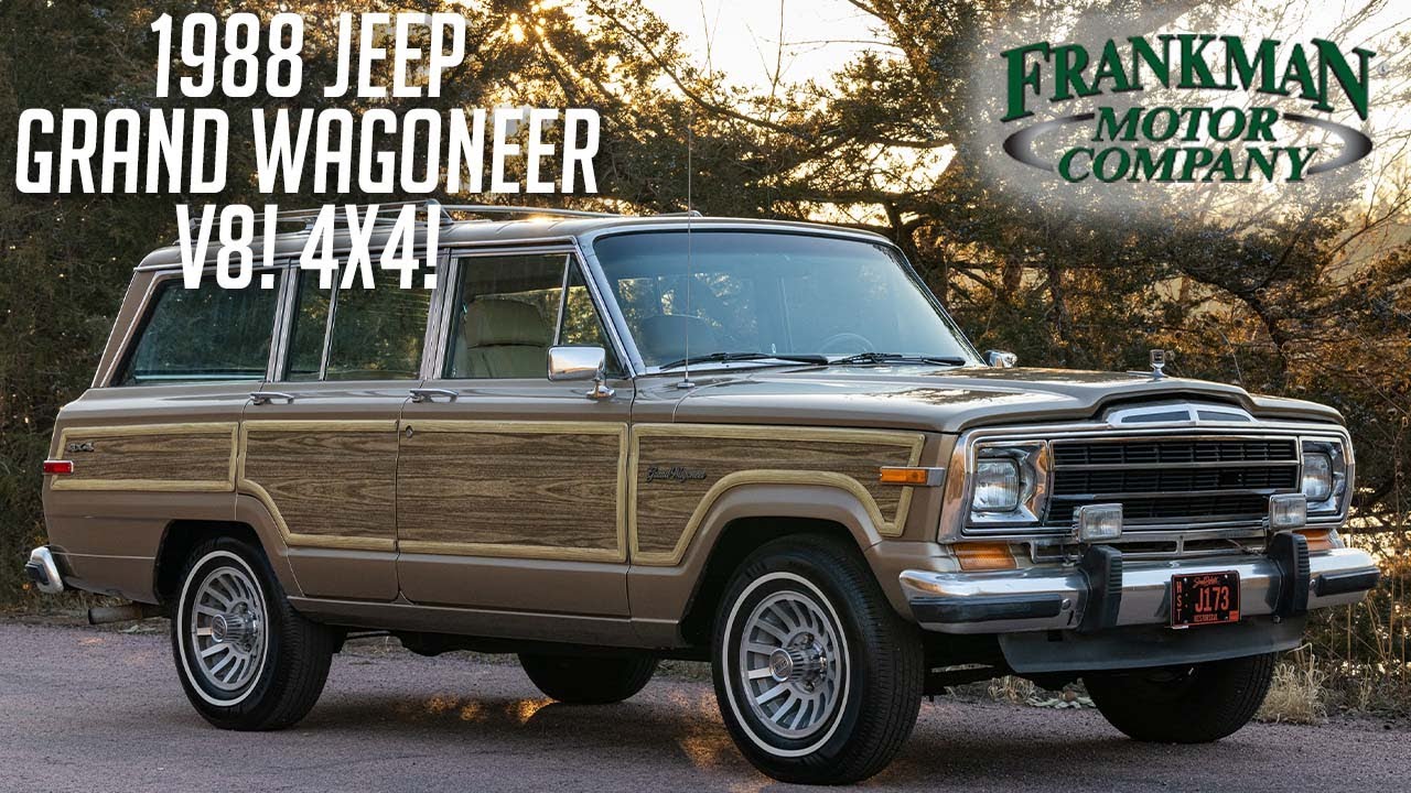 1988 Jeep Grand Wagoneer, Offroad Legend!- Frankman Motor Company - Walk Around & Driving
