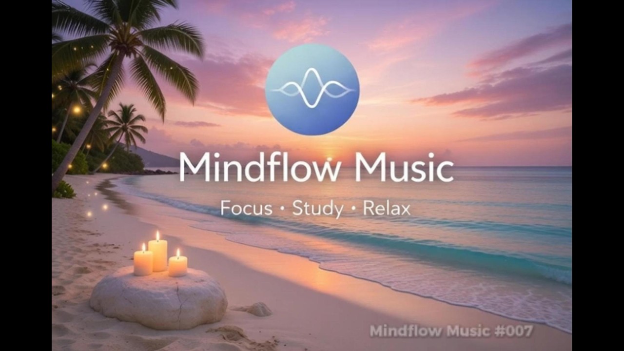 Night Focus Music – Moon Presence | 30 Minutes | Mindflow Music #007