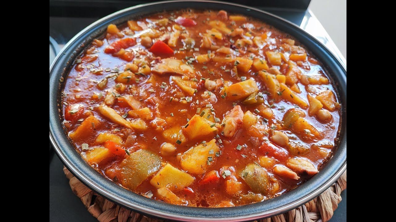 Ropa vieja de pulpo, receta Canaria