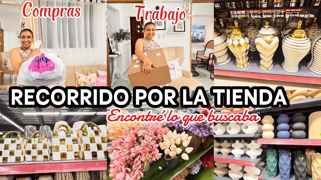 ✨ RECORRIDO POR TIENDA DE DECORACIÓN 🛍️ Compras y decoraciones para el hogar