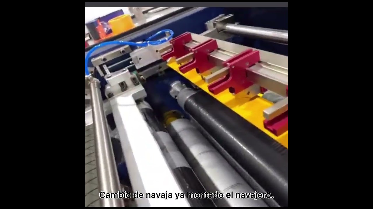 Maquina de corte ribbon.