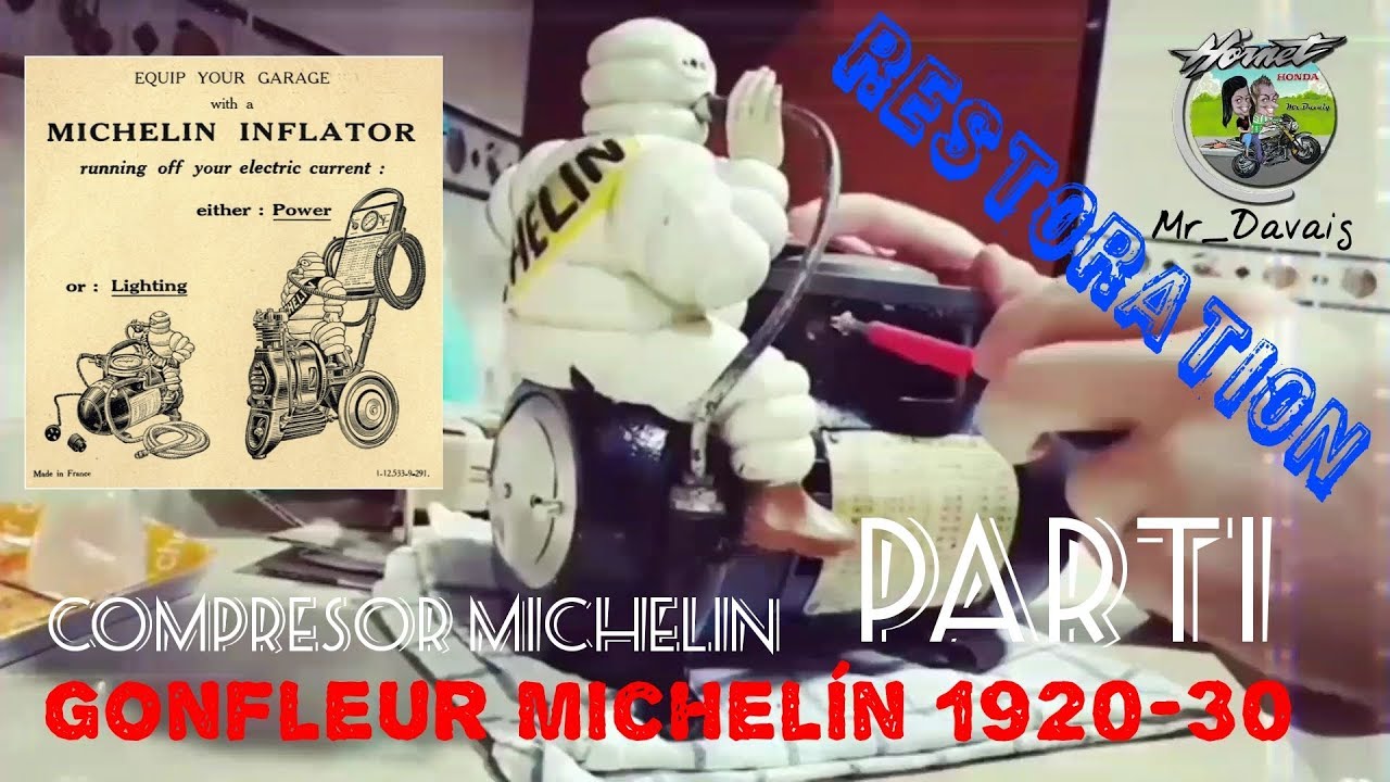 Compresor/Gonfleur Michelin 1920-30