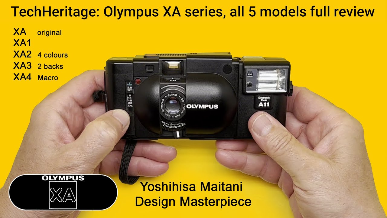 Серия камер Olympus XA, все 5 моделей, полный обзор и демонстрация