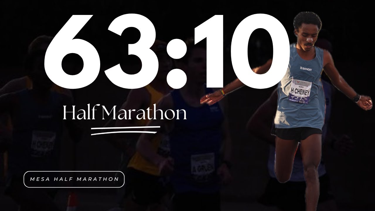 My Fastest Half Marathon in 2 years | Mesa Half Marathon