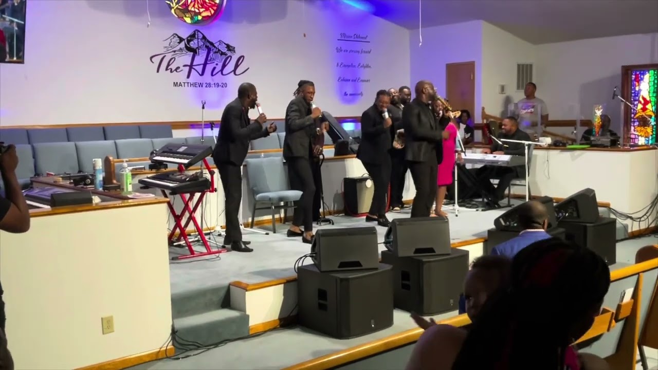 George Dickens & The Gospel Disciples live in Conway NC He’s All I Need