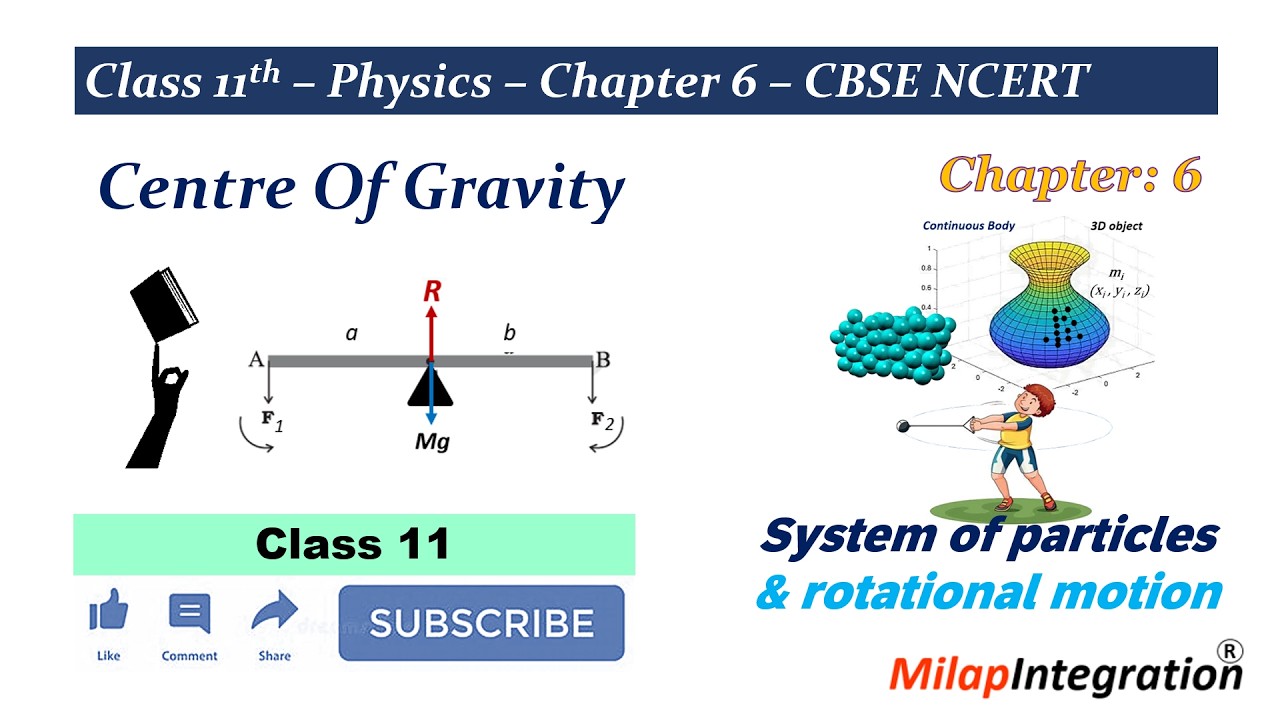 Centre Of Gravity Challenge | Class 11 Physics Chapter 6
