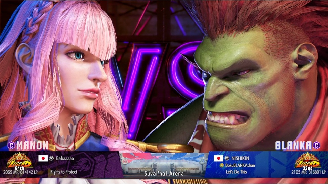 MANON 💥 BABAAAAA VS NISHIKIN 💥 BLANKA | STREET FIGHTER 6