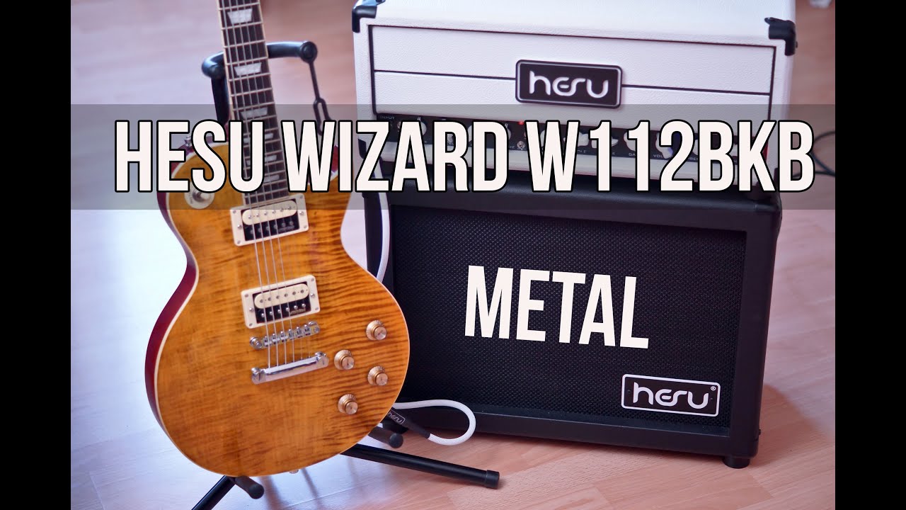HESU Little Bastard with HESU Wizard W112 - Les Paul Metal