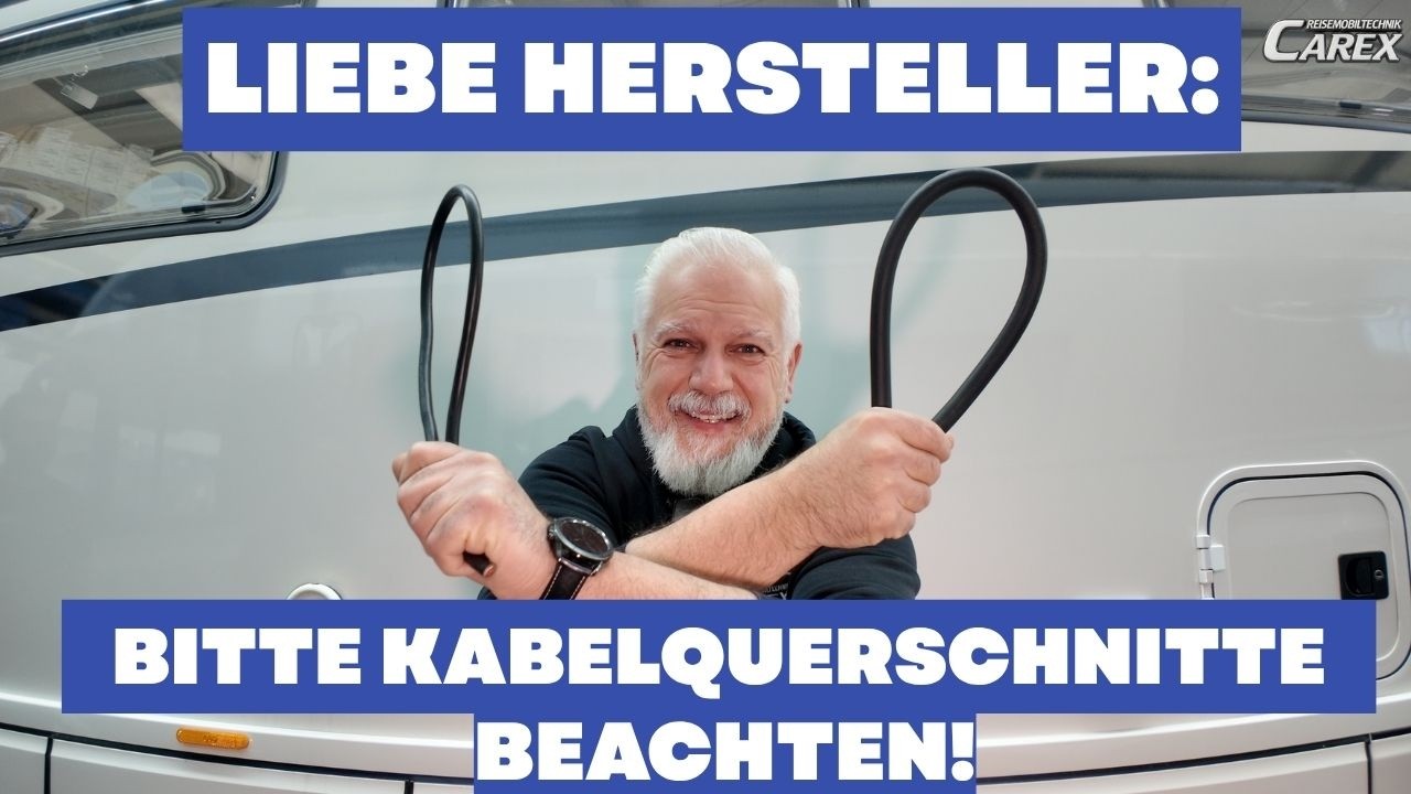 Liebe Hersteller: Bitte Kabelquerschnitte beachten!