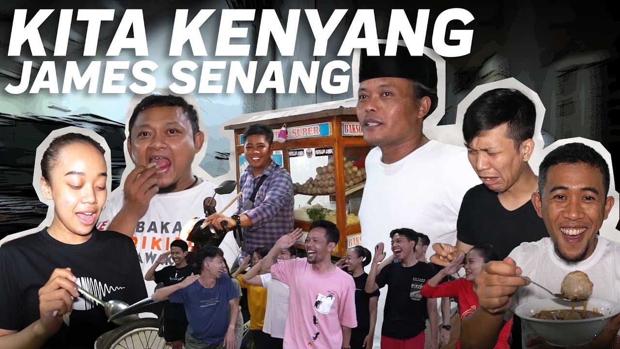SAPU BERSIH BAKSO MAS JAMES BANYAK YG DATANG NENGOK SULE