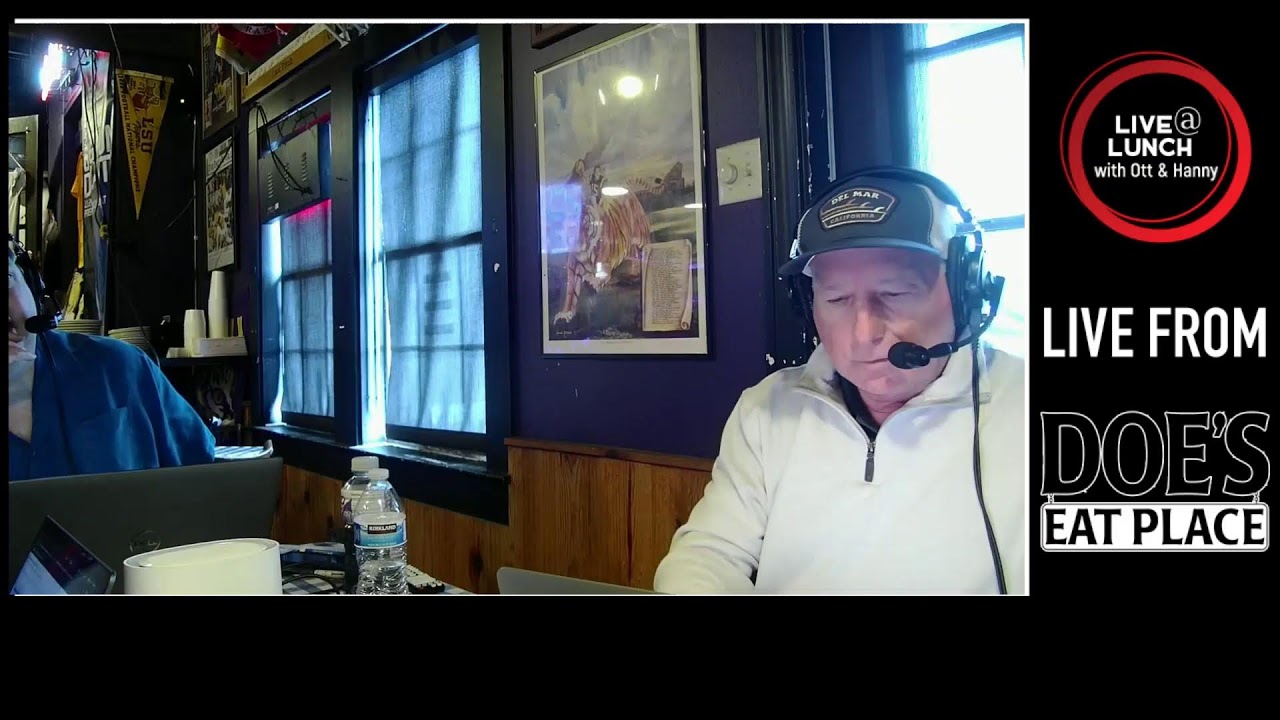 LSU baseball loses, CBB, Iskoe from Vegas, 1-2-no...Live at Lunch from Doe's 3-3-26