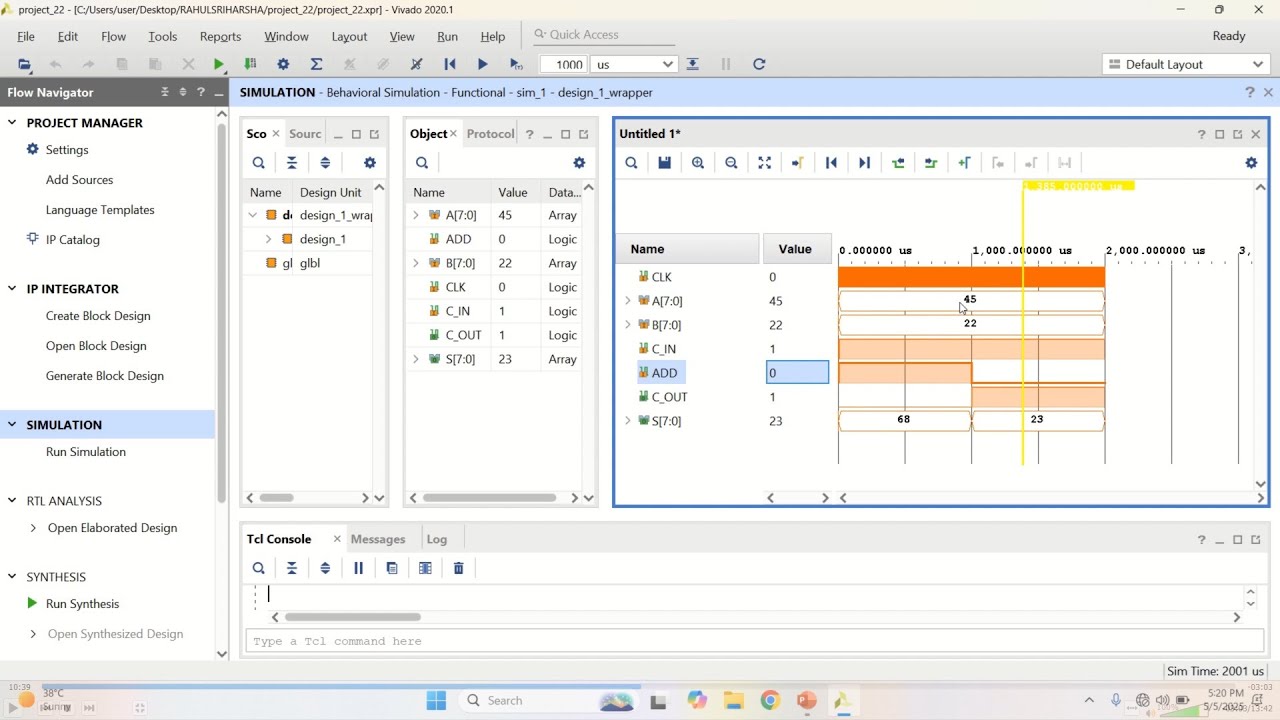Use Adder Subtractor IP in Xilinx Vivado.