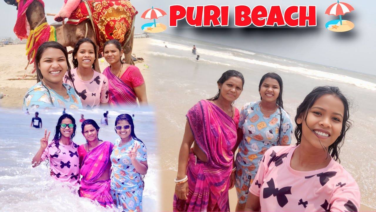 Puri Beach 🏖️|| Boht maja aya 😊|| miss dp ||