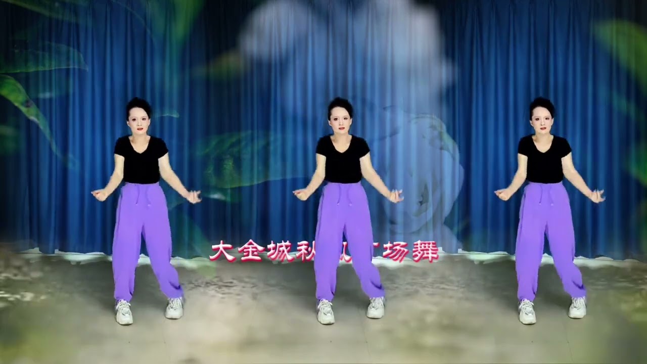 流行广场舞《适可而止》广场舞完整版 简单的舞步 好看易学