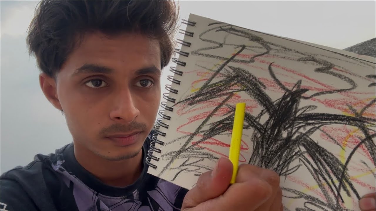 ASMR drawing you The Shadow MONSTER 1 minute! ✍️🖊️