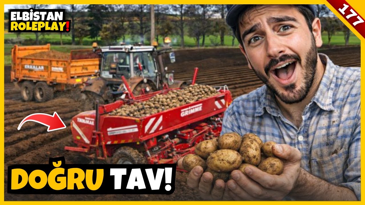 BU TAVI KAÇIRMADIK… FS25’TE PATATES EKTİK, SONUÇ BEKLENMEDİK OLDU | S7 B177