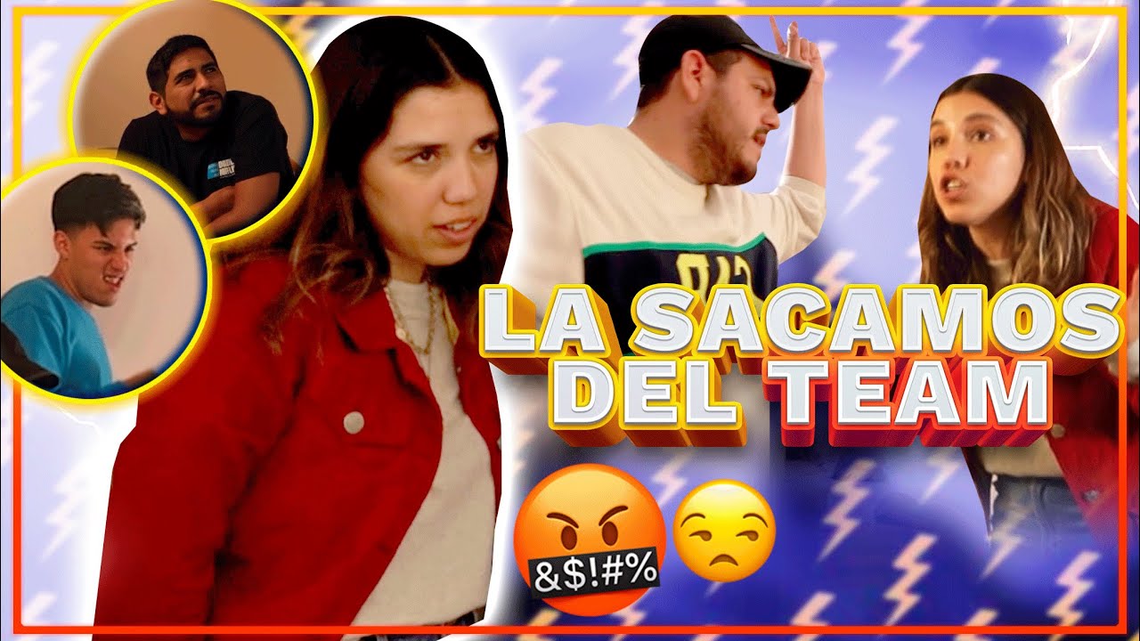 ¡La sacamos del TEAM! 😱🚫 BROMA a Claudia 😈