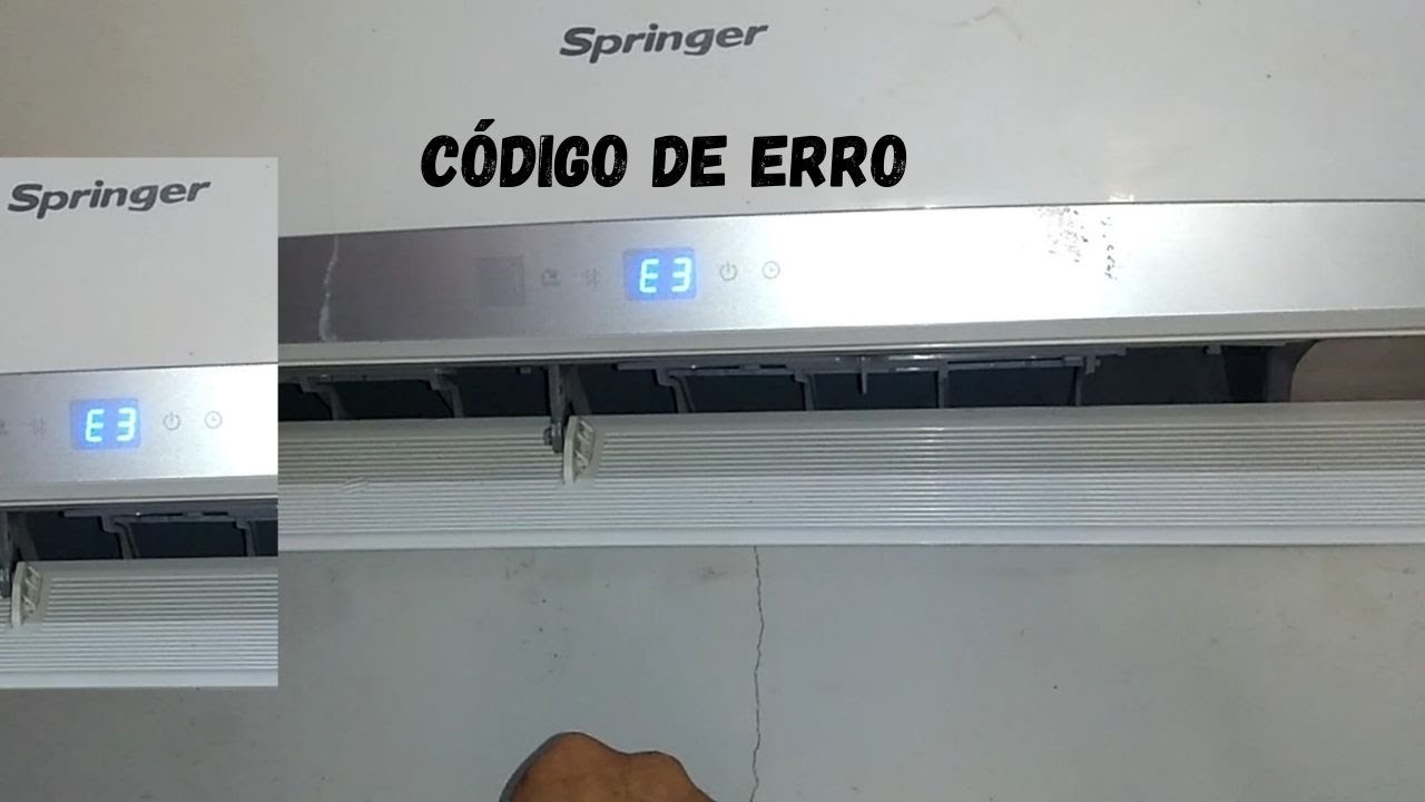 Springer Código de Erro E3.