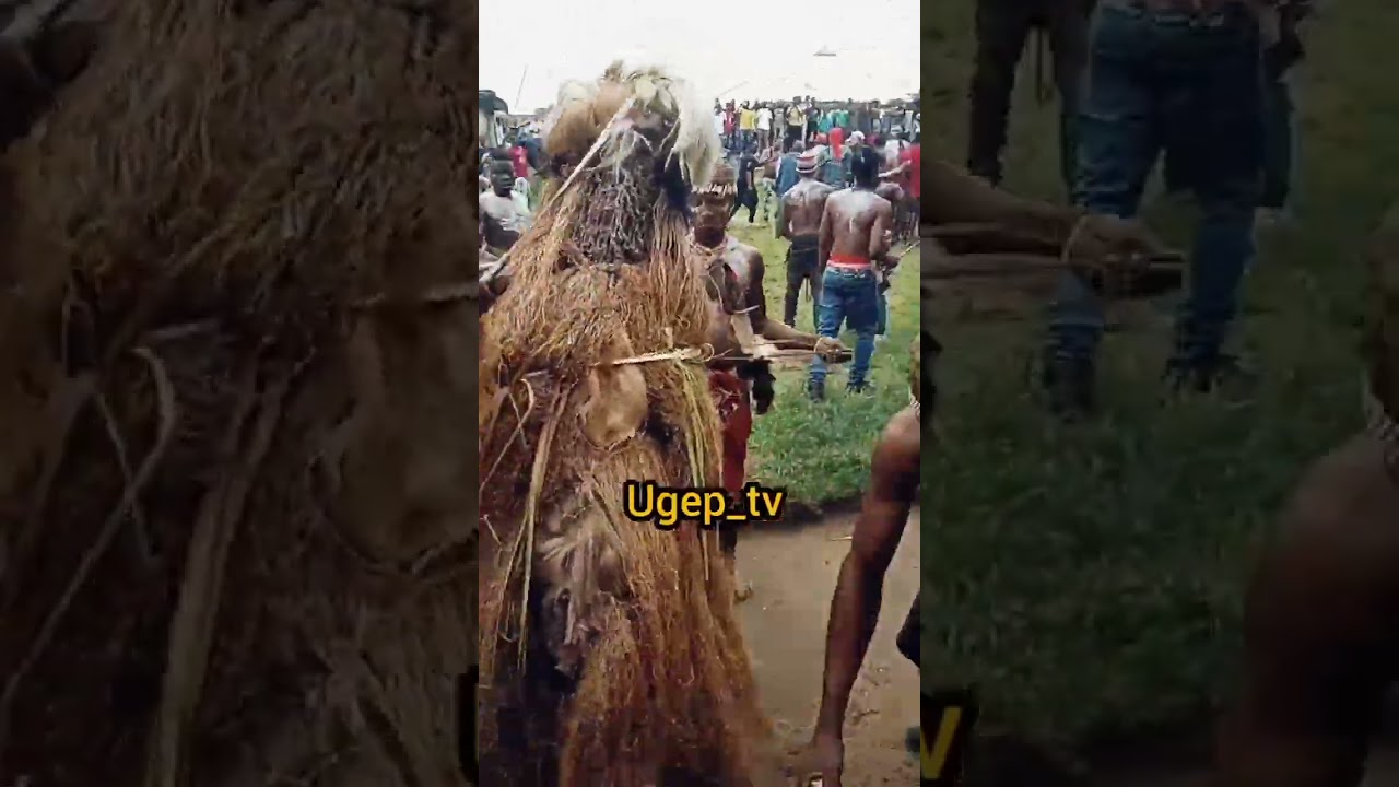 The Etangala Masquerade of the Ugep people | Leboku Festival #shorts