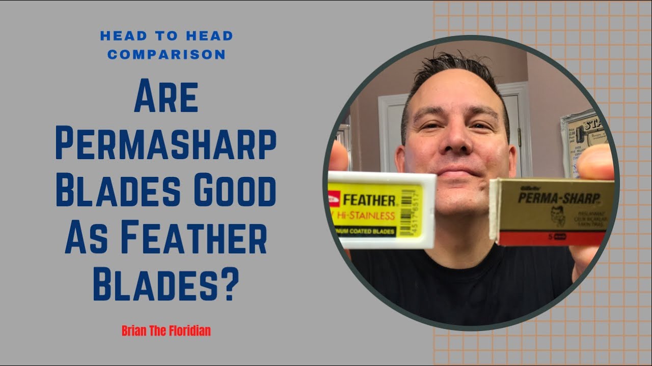 Насколько хороши лезвия Permasharp Stainless DE по сравнению с Feather Hi-Stainless? Давайте выяс...