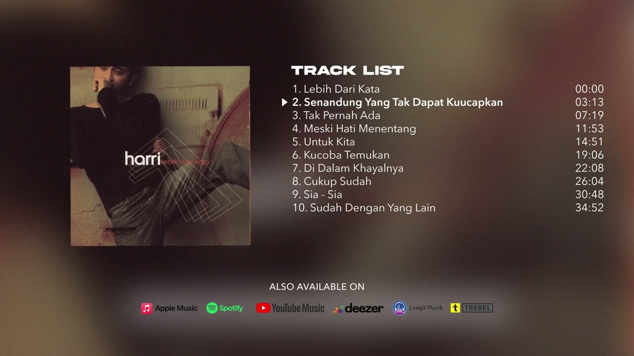 Harri Sumitro - Lebih Dari Kata (Full Album)