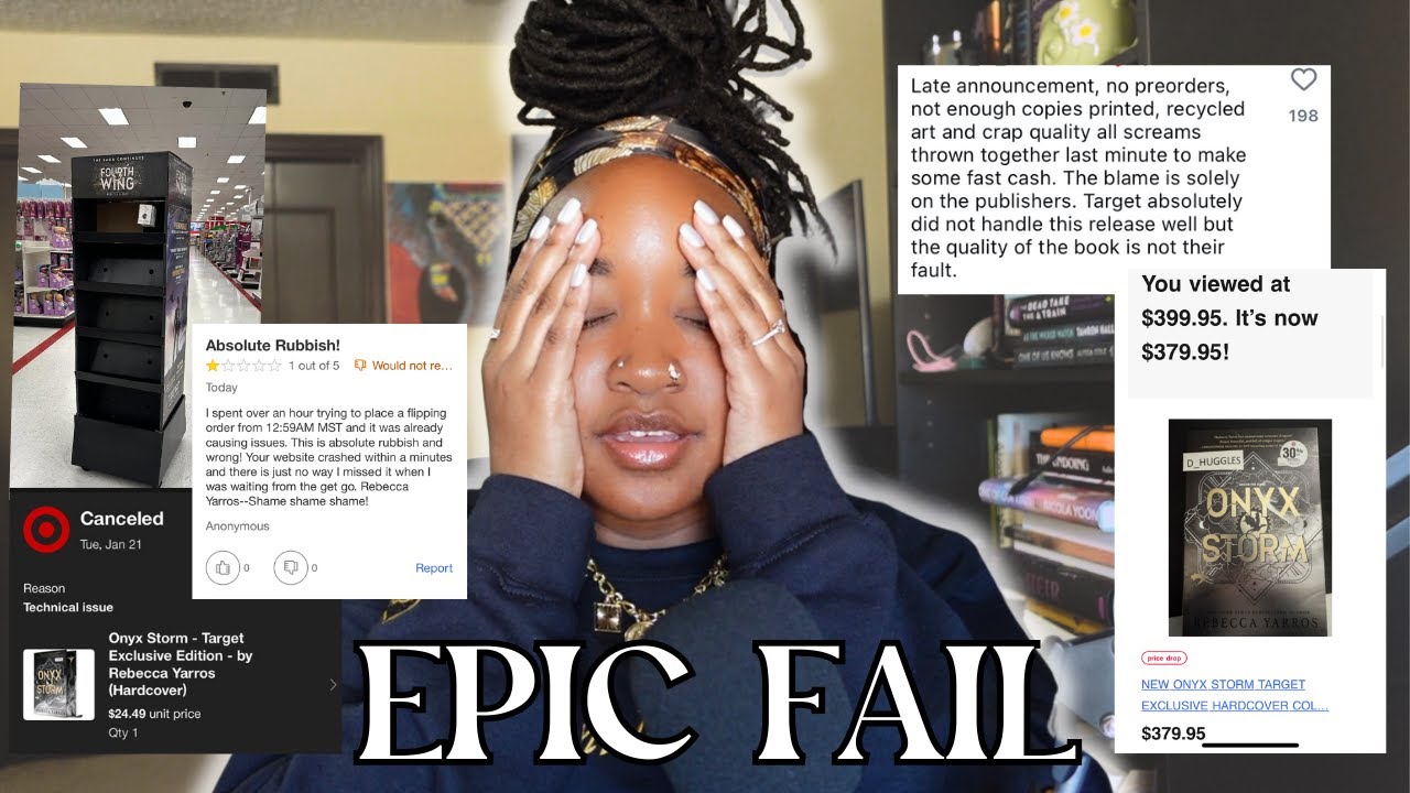 How Target FAILED The Book Community: Onyx Storm Collector's Edition Controversy 🎯💔  | LDBS