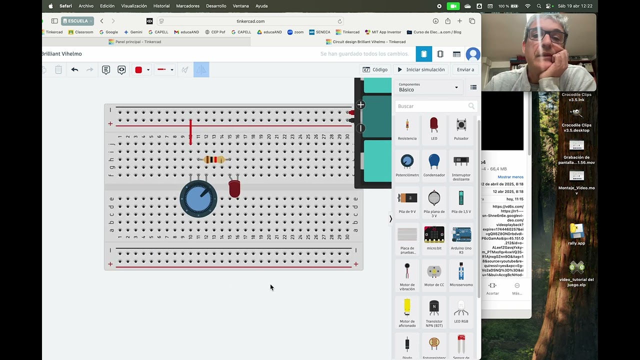 Práctica 4: Encendido de un led regulado con potenciómetro