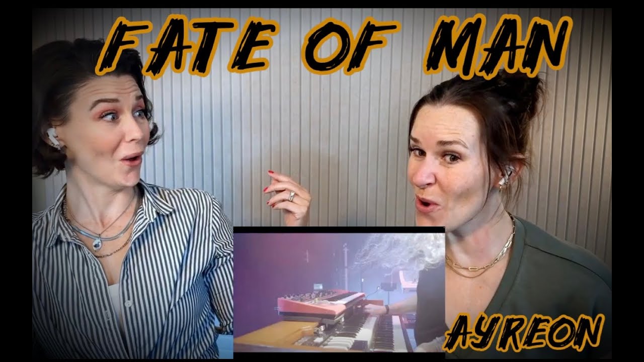 Ayreon - Fate of Man - FIRST TIME Reaction!! American Sisters Blind React!