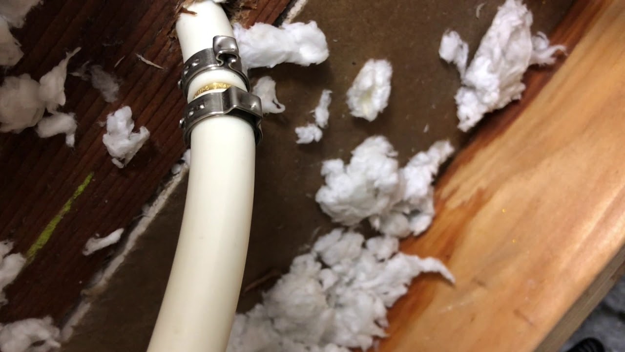 DIY Pex Pipe repair