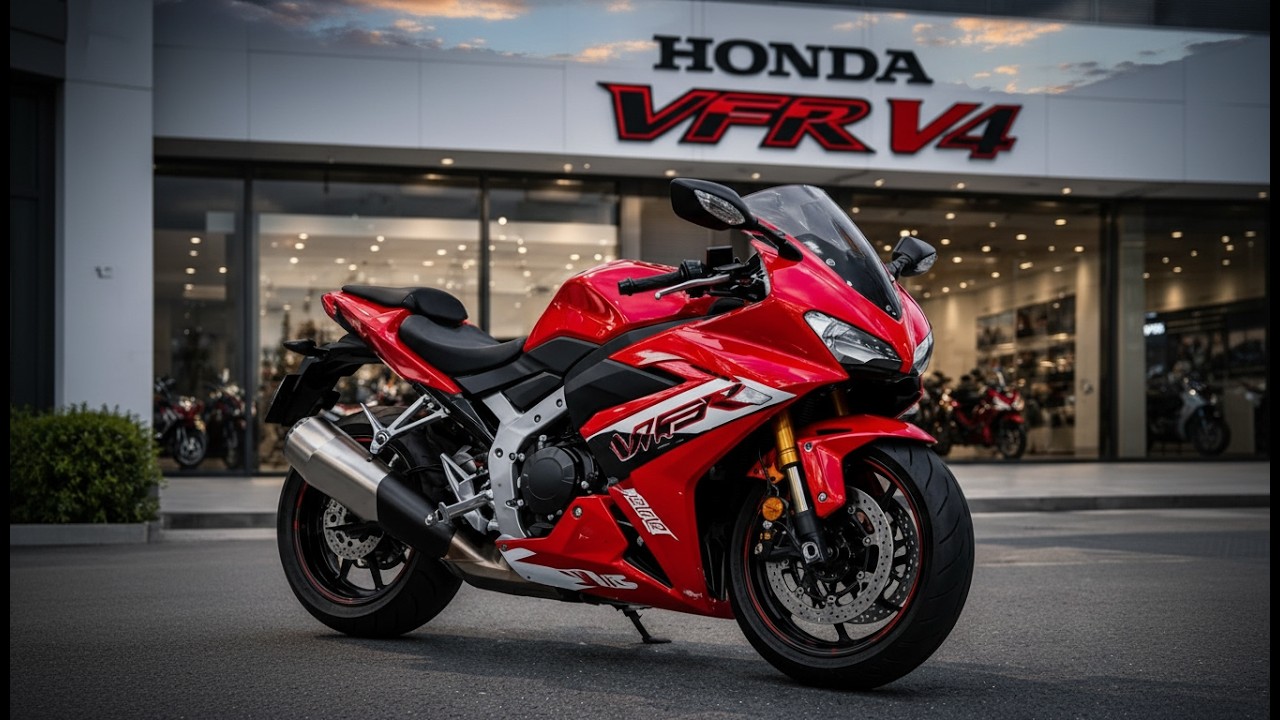 2026 Honda VFR V4 Review 120HP Beast That Could Beat a Yamaha R1