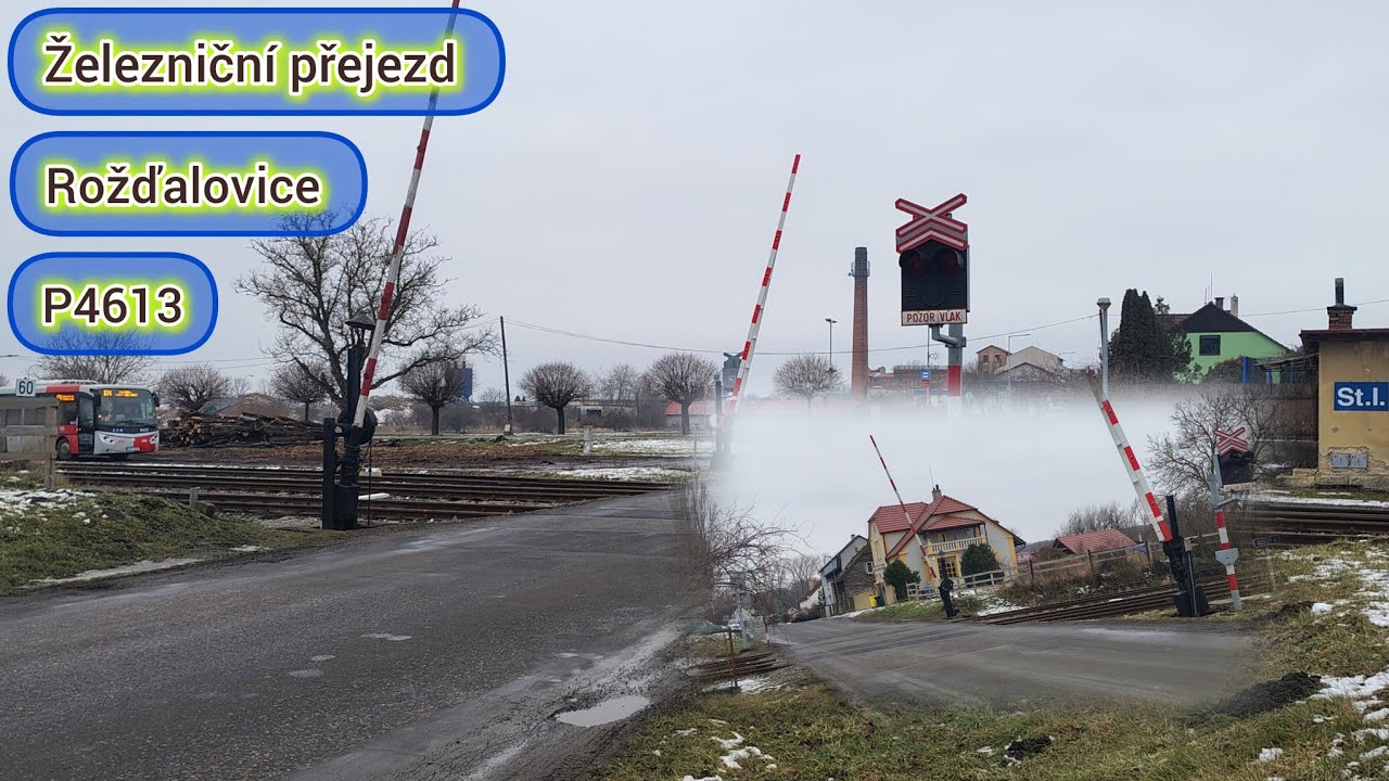 Železniční přejezd Rožďalovice [P4613] 4.2.2026