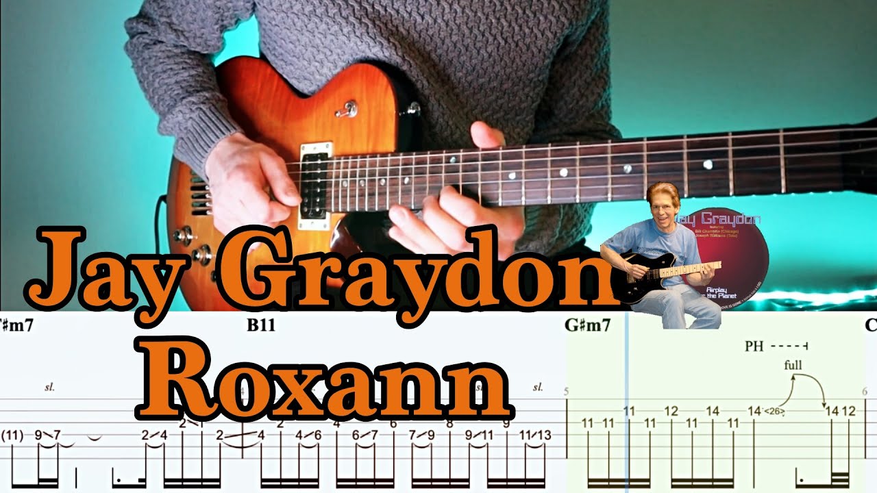 Roxann Solo - TAB + Backing Track