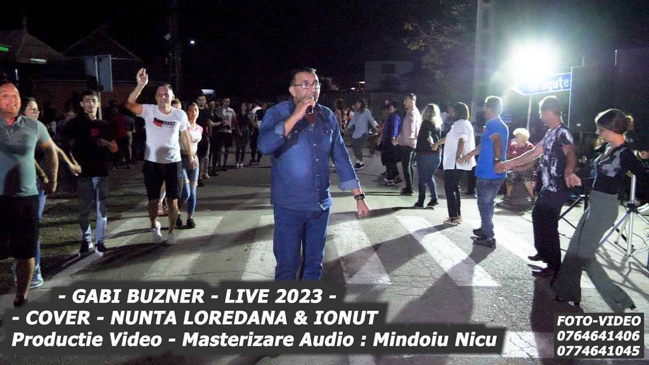 Gabi Buzner LIVE 2023 - Nunta Loredana & Ionut - Colaj de Joc(Cover) Petrecere Fără Oprire