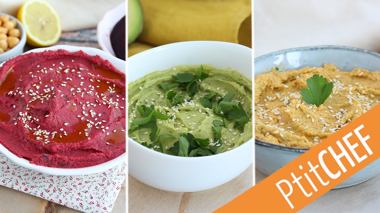 3 HOUMOUS extra savoureux pour accompagner votre APERITIF