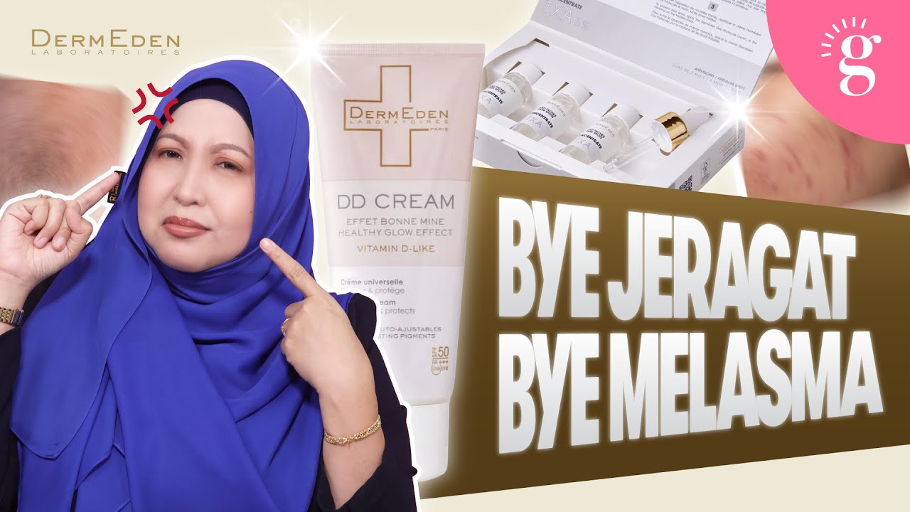 Cara Hilangkan Jeragat Guna 3 Bahan Dermatologi, Niacinamide, Tranexamic Acid, Dioic Acid