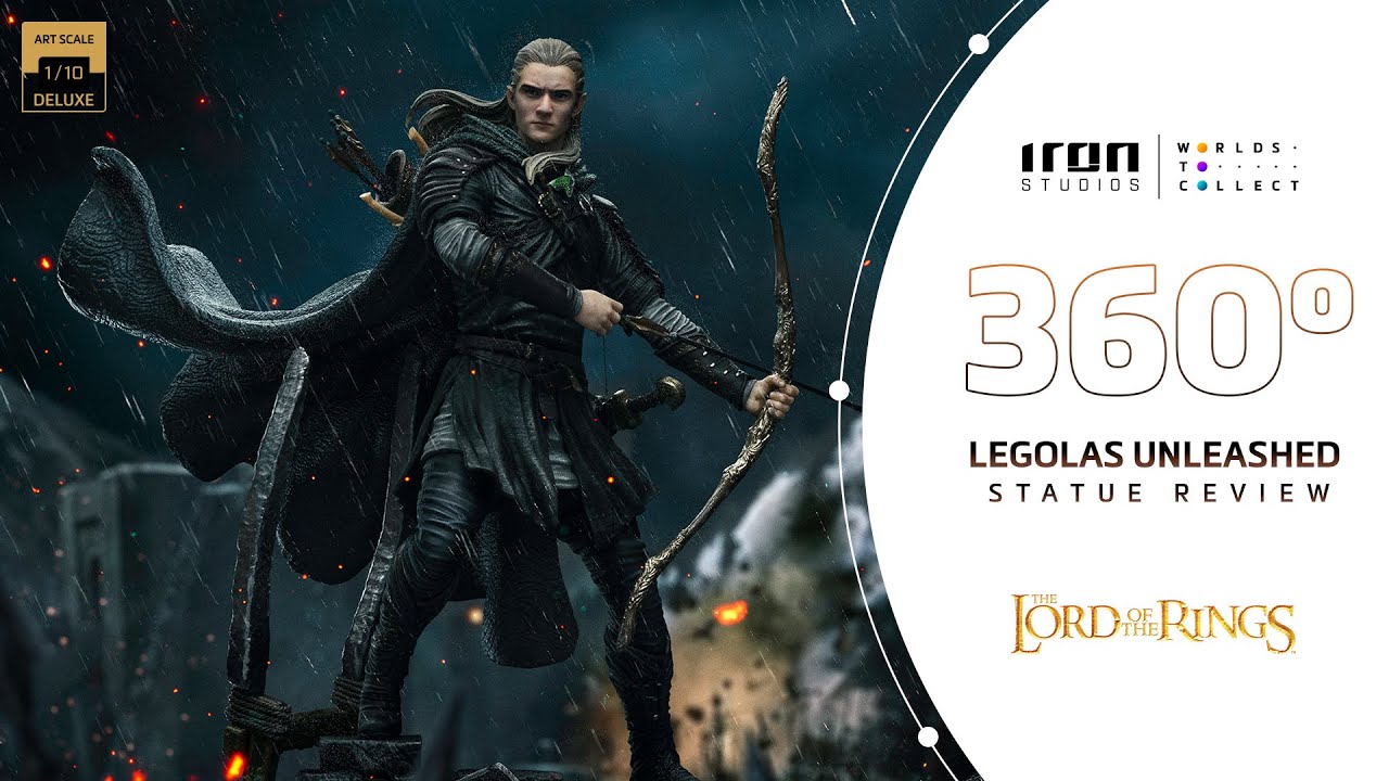 Legolas Unleashed - The Lord of the Rings - Art Scale 1/10