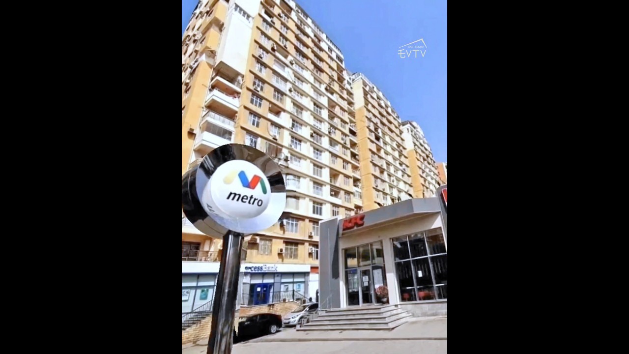 ▪️Həzi Aslanov m/s, KFC  yanı, TBM yaşayış kompleksi - 3 otaq 17/15 KUP&Ccedil;A' 125m&sup2; 215000₼