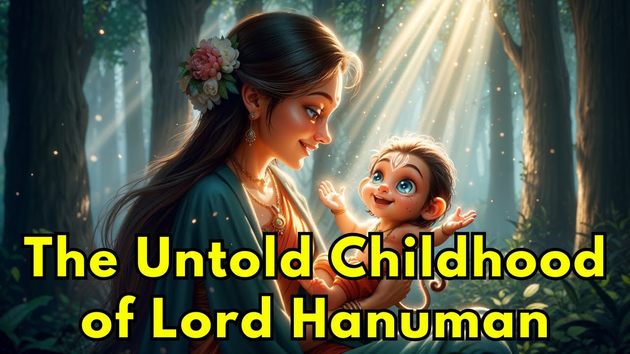 The Untold Childhood of Lord Hanuman: Mischiefs and Miracles #hanuman