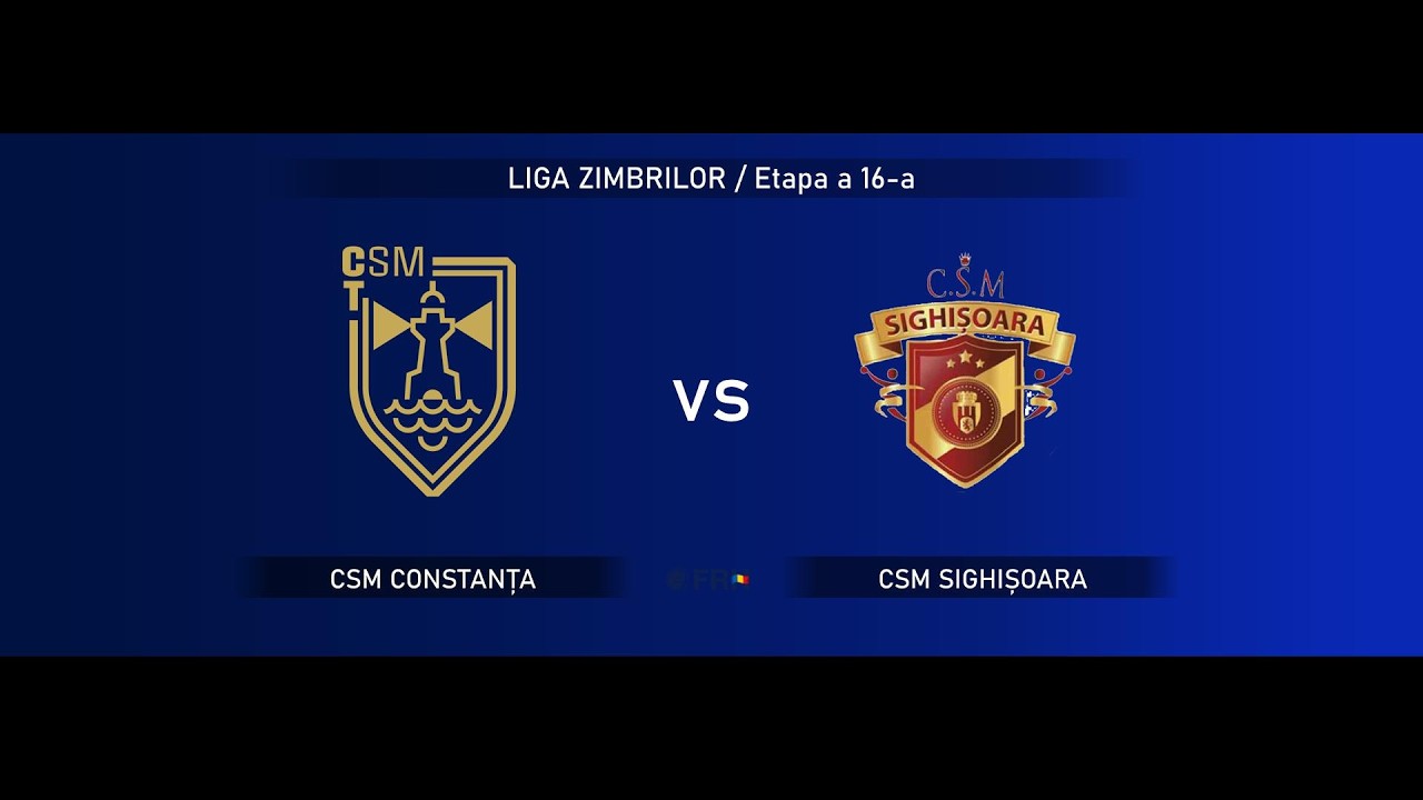 Liga Zimbrilor, Etapa a 16-a:CSM Constanța - CSM Sighișoara
