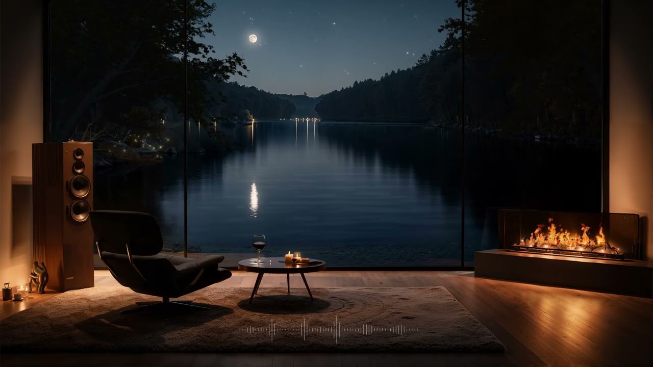 playlist | 벽난로의 온기, 고요히 스며드는 겨울 재즈 | Fireplace, Soft Jazz. A Night Where Nothing Else Matters