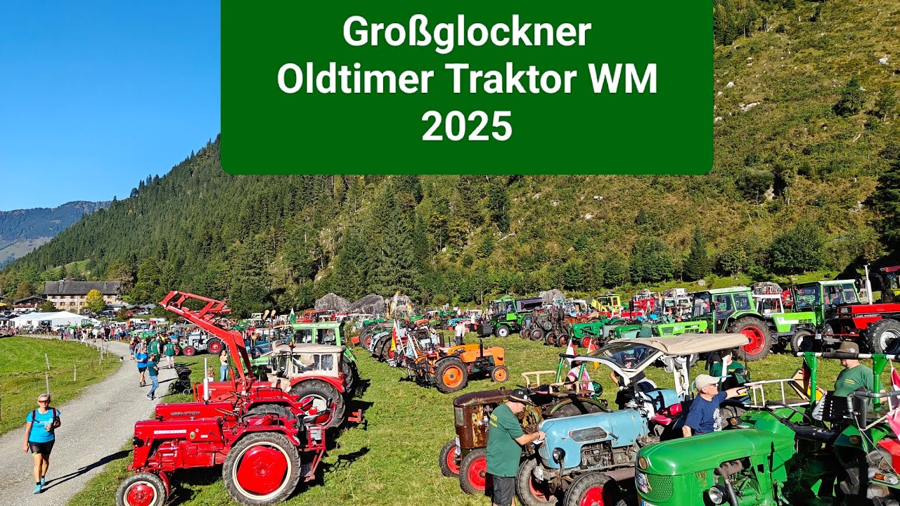 Ciągnik Gro&szlig;glockner Oldtimer WM 2025