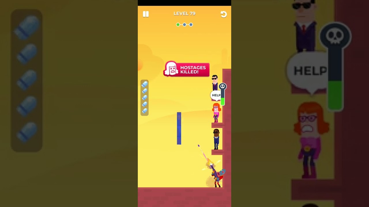 HitMasters - Ricochet Level 79 Gameplay Walkthrough 🤩🥳🤓😎🏅🥇🏆📱🎮🕹📺💻🖥♈💥▶️⏩🌎🗺️🇧🇷🇧🇷 | ( MEZADRI GAMER )